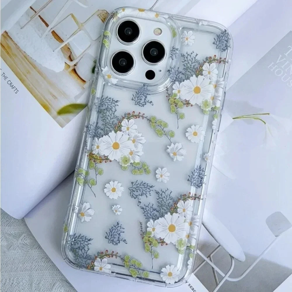⚠️Clearance iPhone 14/Pro/Pro Max Floral Phone Case - Picture 1 of 4